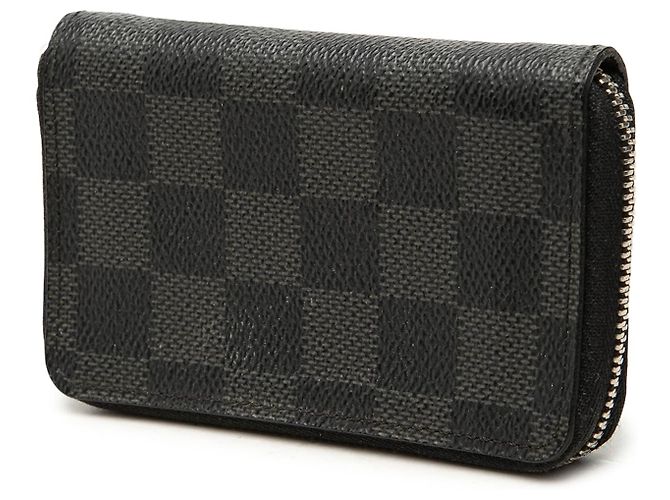Portamonete Zippy Louis Vuitton Damier Graphite Nero - vista 2