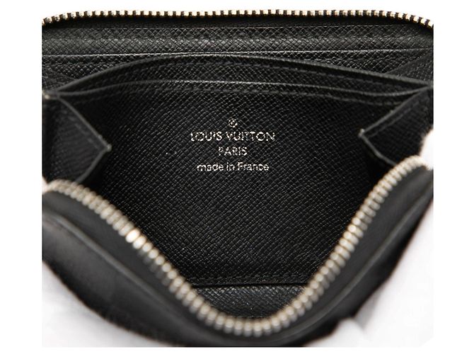 Portamonete Zippy Louis Vuitton Damier Graphite Nero - vista 5
