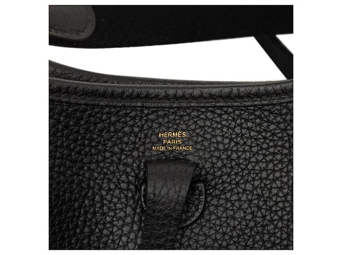 Hermès Black Clemence Evelyne I 16 - vista 5