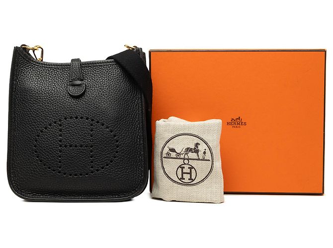 Hermès Black Clemence Evelyne I 16 - vista 7
