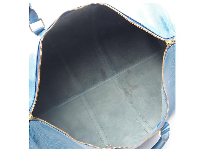 Borsa Boston Louis Vuitton Keepall 55 in pelle Epi - vista 3
