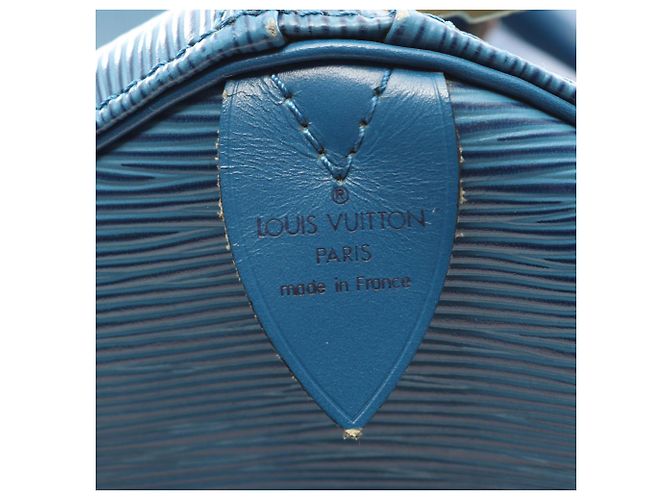 Borsa Boston Louis Vuitton Keepall 55 in pelle Epi - vista 4