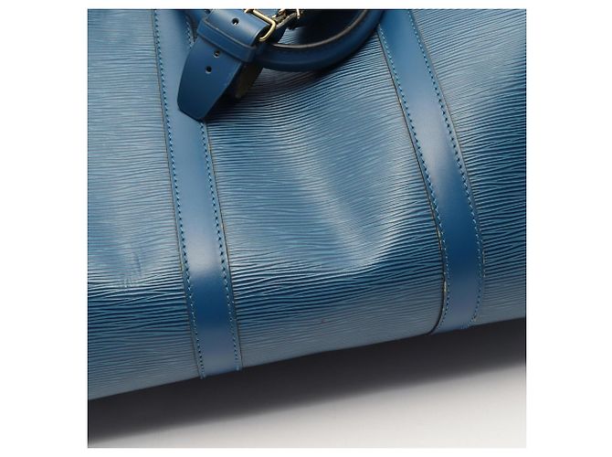 Borsa Boston Louis Vuitton Keepall 55 in pelle Epi - vista 8