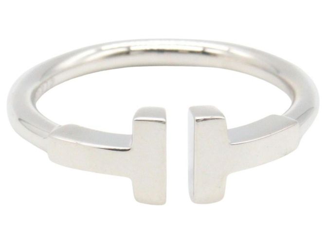 Autre Marque Tiffany & Co. T Wire Ring in 18K Weißgold - Ansicht 2