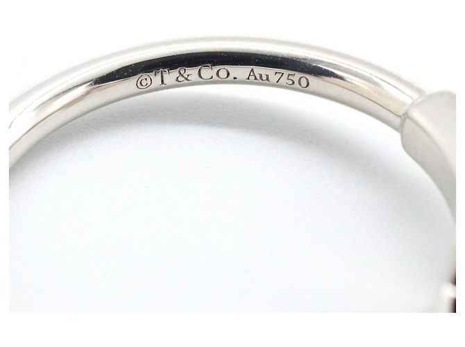 Autre Marque Tiffany & Co. T Wire Ring in 18K Weißgold - Ansicht 4