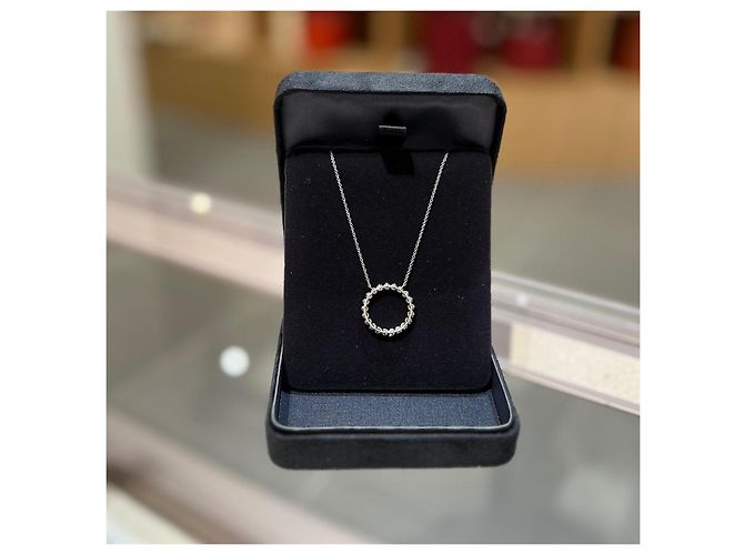 Collana Tiffany & Co. Diamond Circle in platino - vista 3