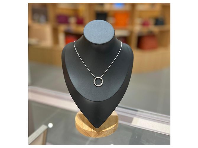 Collana Tiffany & Co. Diamond Circle in platino - vista 4