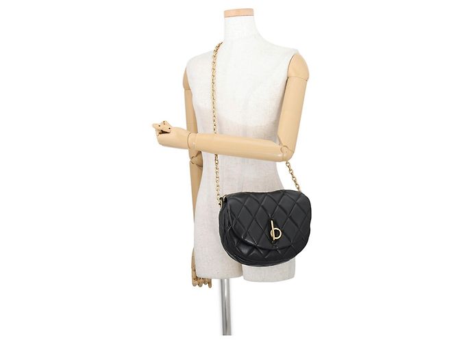 Borsa a tracolla con catena Burberry - vista 5