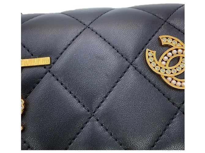 Borsa a spalla con catena Chanel Matelassé - vista 13