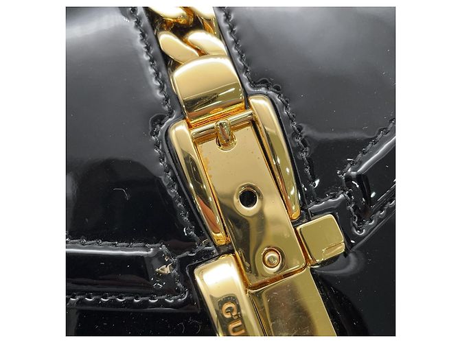 Borsa smaltata Gucci Sylvie 1969 - vista 14