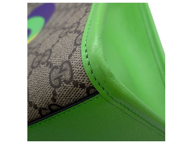 Borsa a mano Gucci GG Supreme in pelle - vista 8