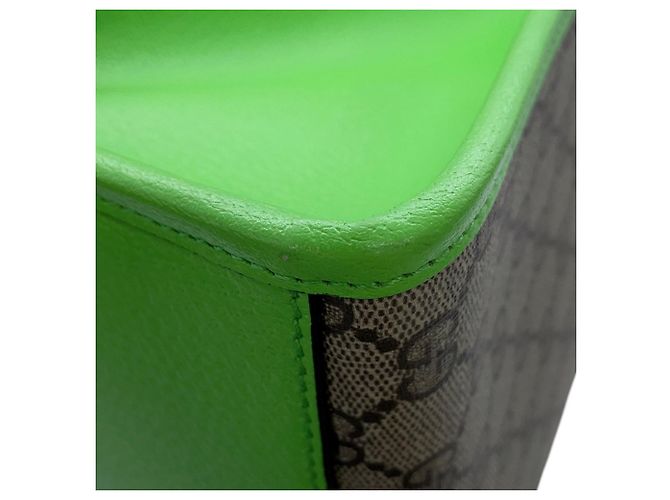 Borsa a mano Gucci GG Supreme in pelle - vista 9