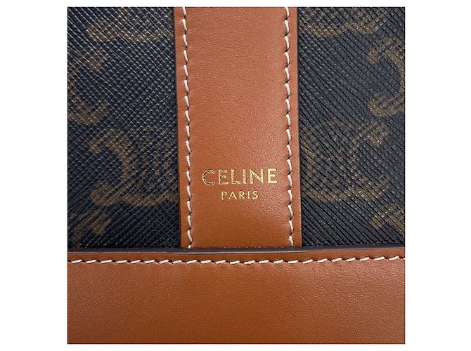 Céline Celine Triomphe Small Bucket Shoulder Bag - vista 11