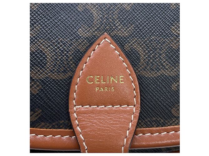 Céline Celine Medium Folco Triomphe Schultertasche - Ansicht 13