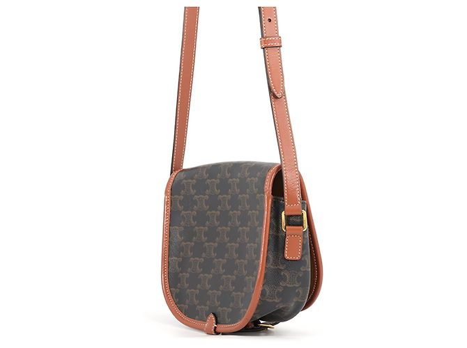 Céline Celine Medium Folco Triomphe Schultertasche - Ansicht 2