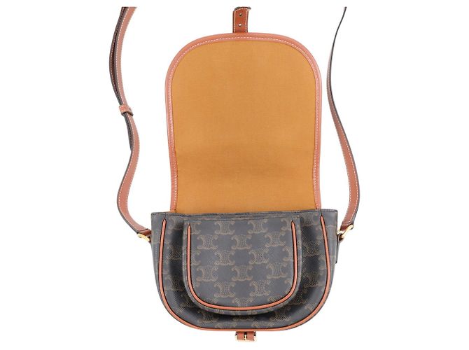 Céline Celine Medium Folco Triomphe Schultertasche - Ansicht 5