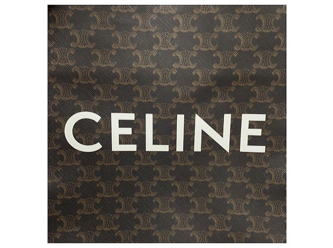 Céline Borsa Celine Triomphe Small Vertical Cabas - vista 14