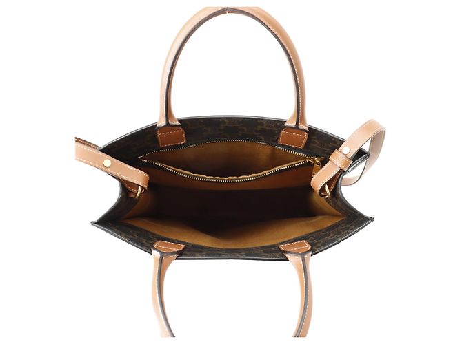 Céline Borsa Celine Triomphe Small Vertical Cabas - vista 6