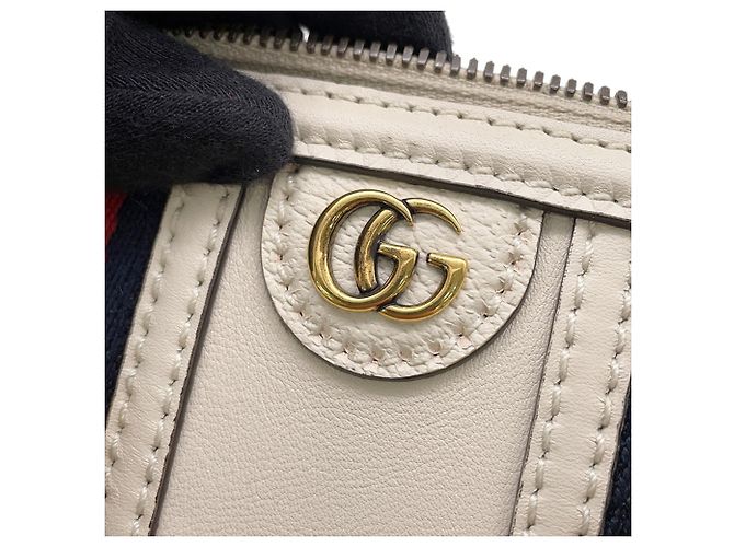 Borsa a mano in pelle Gucci Sherry Line - vista 10