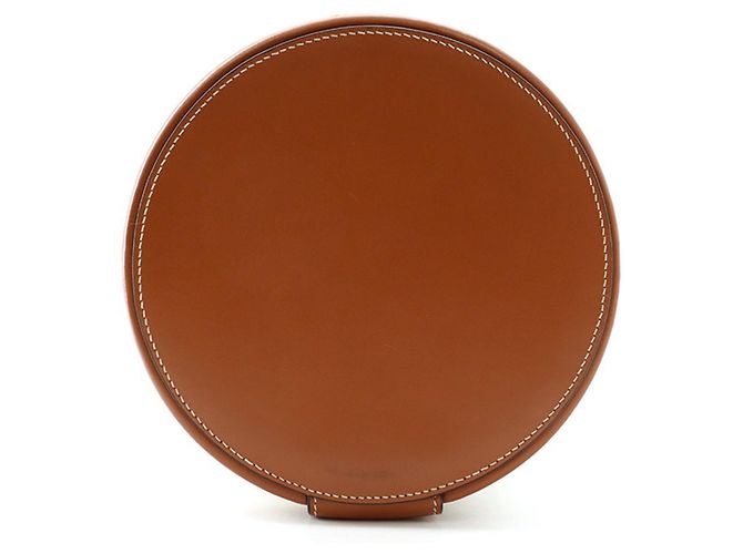 Céline Borsa a tracolla media in pelle Celine Triomphe Tambour - vista 3