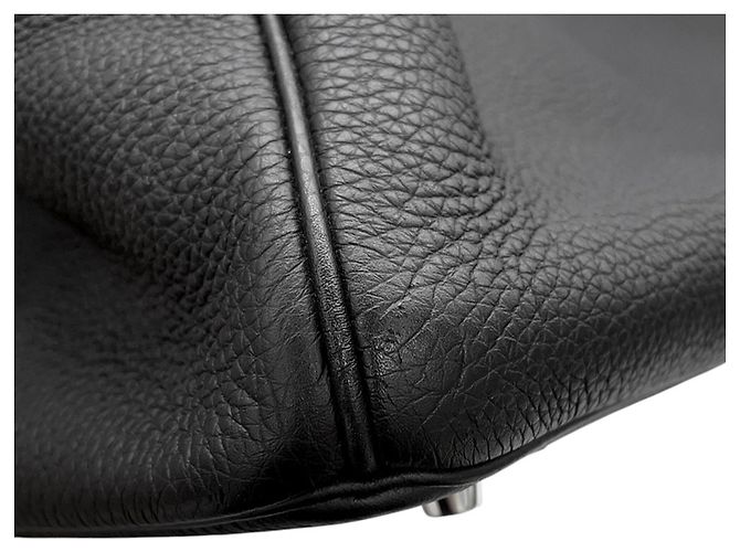 Hermès Borsa Hermes Birkin 40 Black Togo D Stamp - vista 9