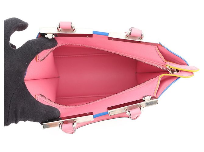 Fendi Mini Trois Jours Lederhandtasche - Ansicht 6