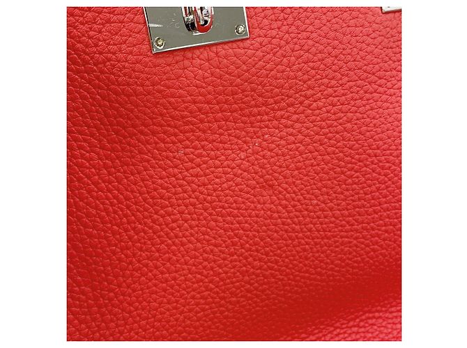 Hermès Borsa Hermes Jypsiere 31 in rosso - vista 10