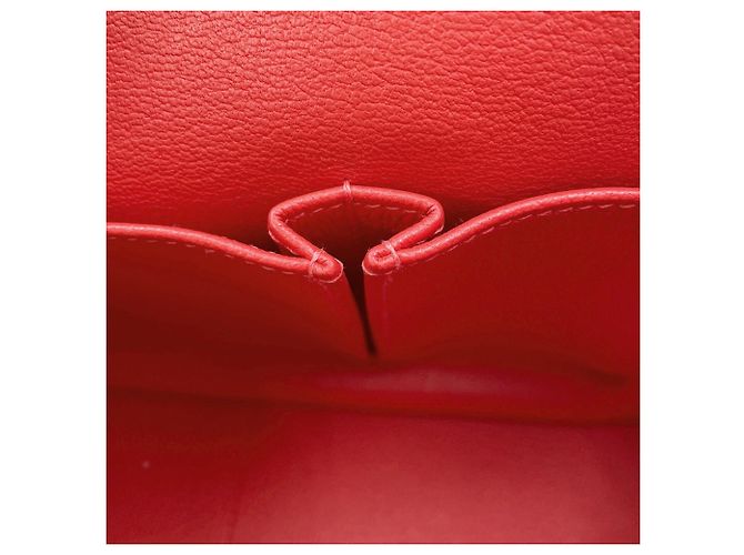 Hermès Borsa Hermes Jypsiere 31 in rosso - vista 11