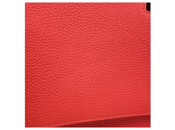 Hermès Borsa Hermes Jypsiere 31 in rosso - vista 6