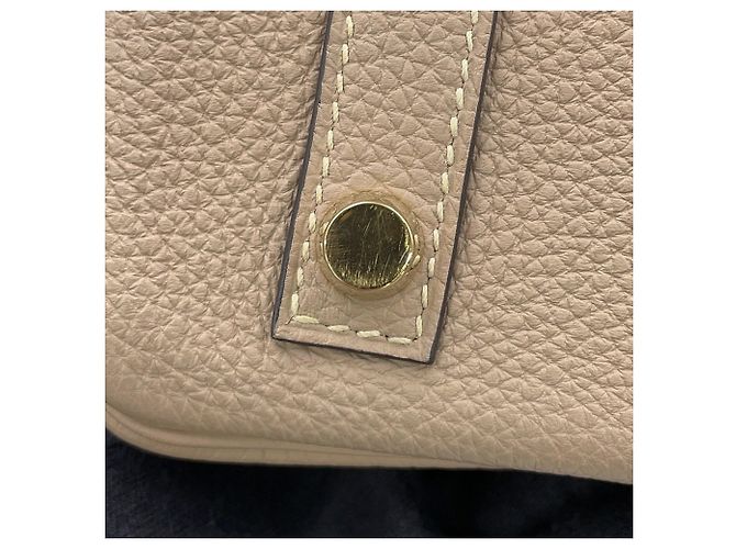 Hermès Borsa Hermes Birkin 30 in Gris Tourterelle - vista 14