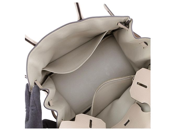 Hermès Borsa Hermes Birkin 30 in Gris Tourterelle - vista 6