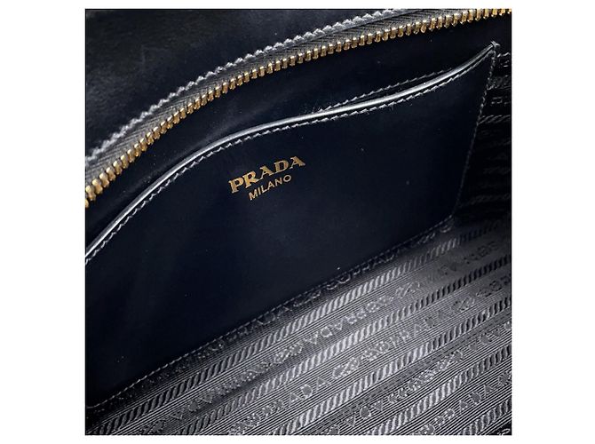 Prada Triangle Lederhandtasche 1BA409 - Ansicht 7