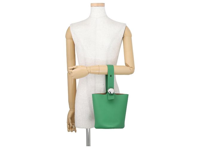 Borsa a mano mini in pelle Pebble Loewe - vista 4