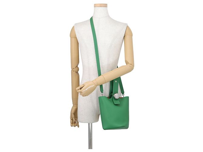 Borsa a mano mini in pelle Pebble Loewe - vista 5