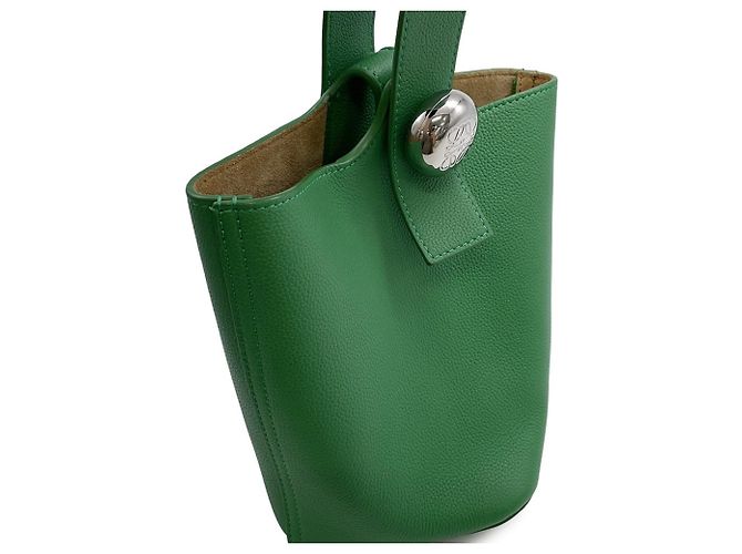 Borsa a mano mini in pelle Pebble Loewe - vista 7