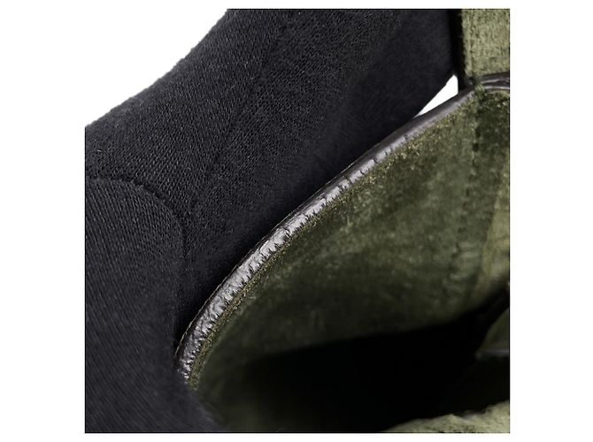 Céline Borsa in pelle verde Celine - vista 11