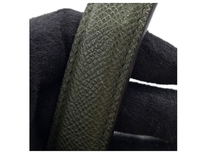 Céline Borsa in pelle verde Celine - vista 14