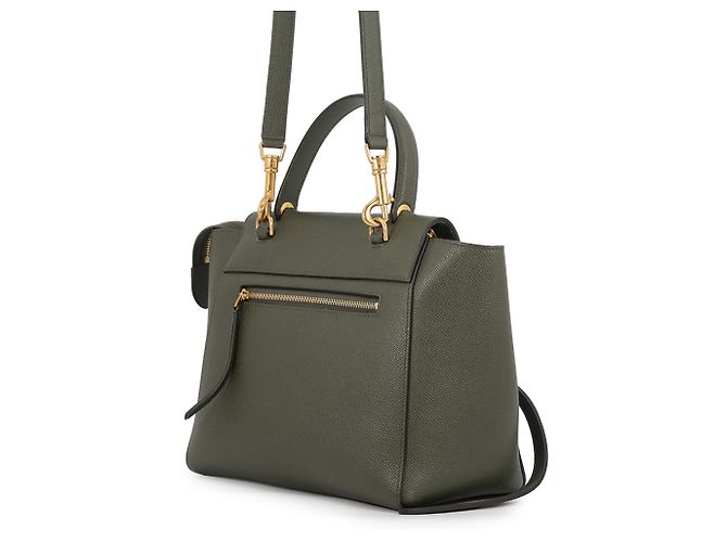 Céline Borsa in pelle verde Celine - vista 2