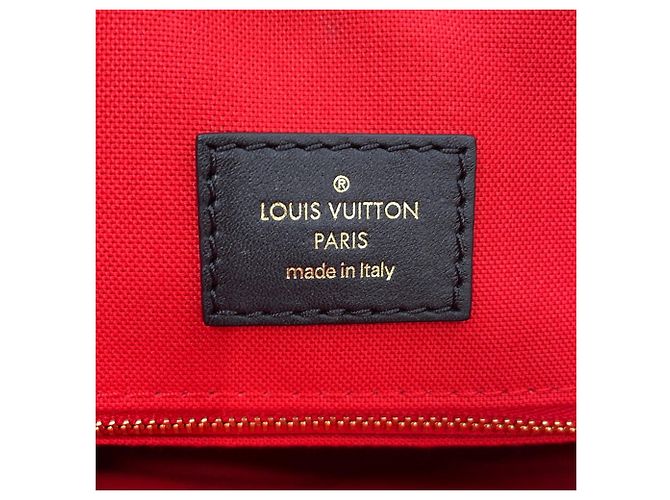 Borsa a tracolla Louis Vuitton Monogram Reverse Giant OnTheGo GM - vista 17