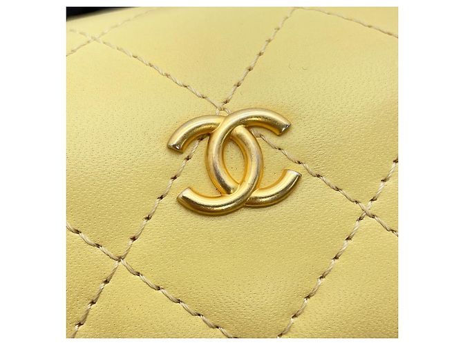 Borsa a tracolla Chanel Matelassé con catena - vista 12