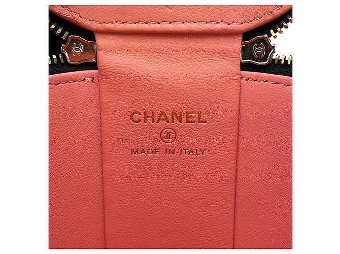Borsa a tracolla con catena Chanel in pelle verniciata nera - vista 13
