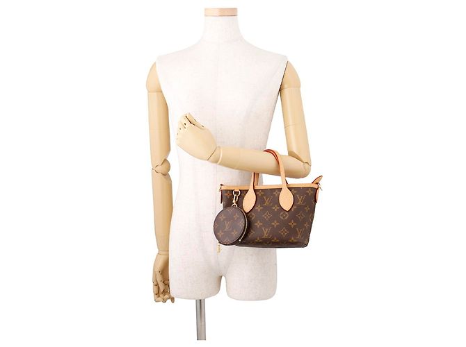 Sac à main Louis Vuitton Monogram Neverfull BB - vue 4