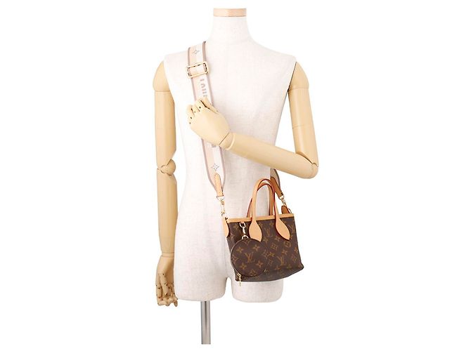 Sac à main Louis Vuitton Monogram Neverfull BB - vue 5