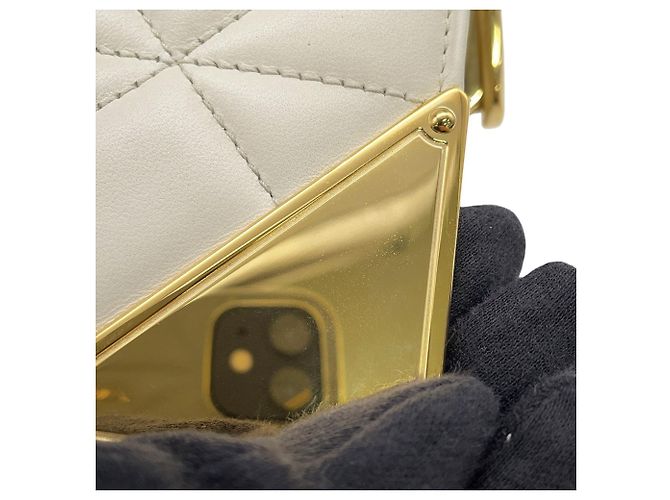 Borsa a spalla in pelle matelassé Prada - vista 13