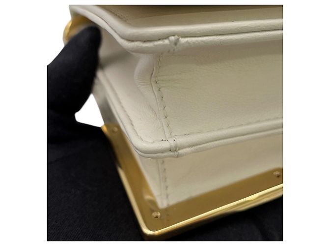 Borsa a spalla in pelle matelassé Prada - vista 8