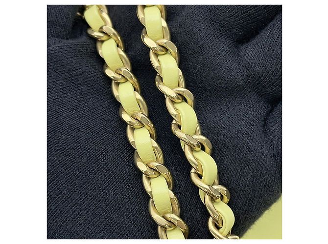 Borsa a mano Chanel 22 Mini Coco Mark in pelle di vitello lucida - vista 15