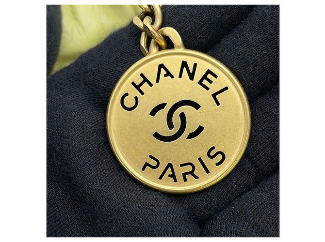 Borsa a mano Chanel 22 Mini Coco Mark in pelle di vitello lucida - vista 16