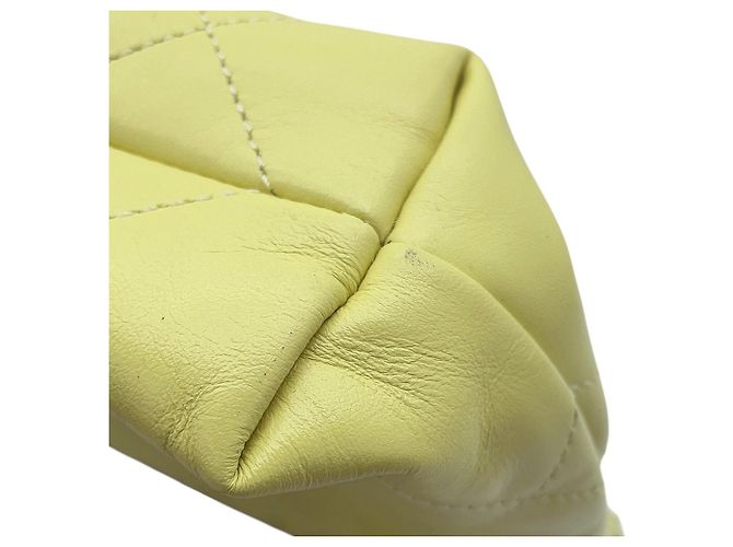 Borsa a mano Chanel 22 Mini Coco Mark in pelle di vitello lucida - vista 7