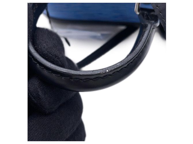 Borsa Louis Vuitton Alma Nano Epi Denim - vista 10