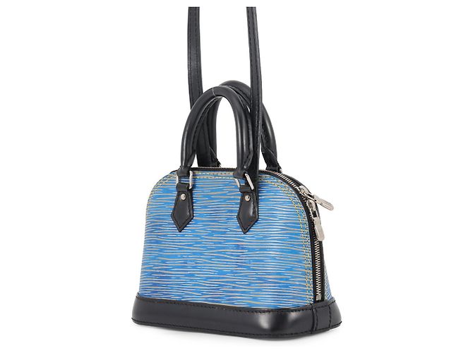 Borsa Louis Vuitton Alma Nano Epi Denim - vista 2